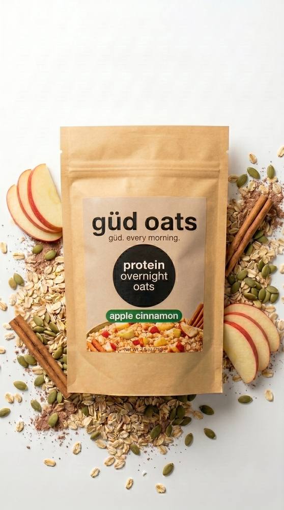 Güd Oats Apple Cinnamon bag